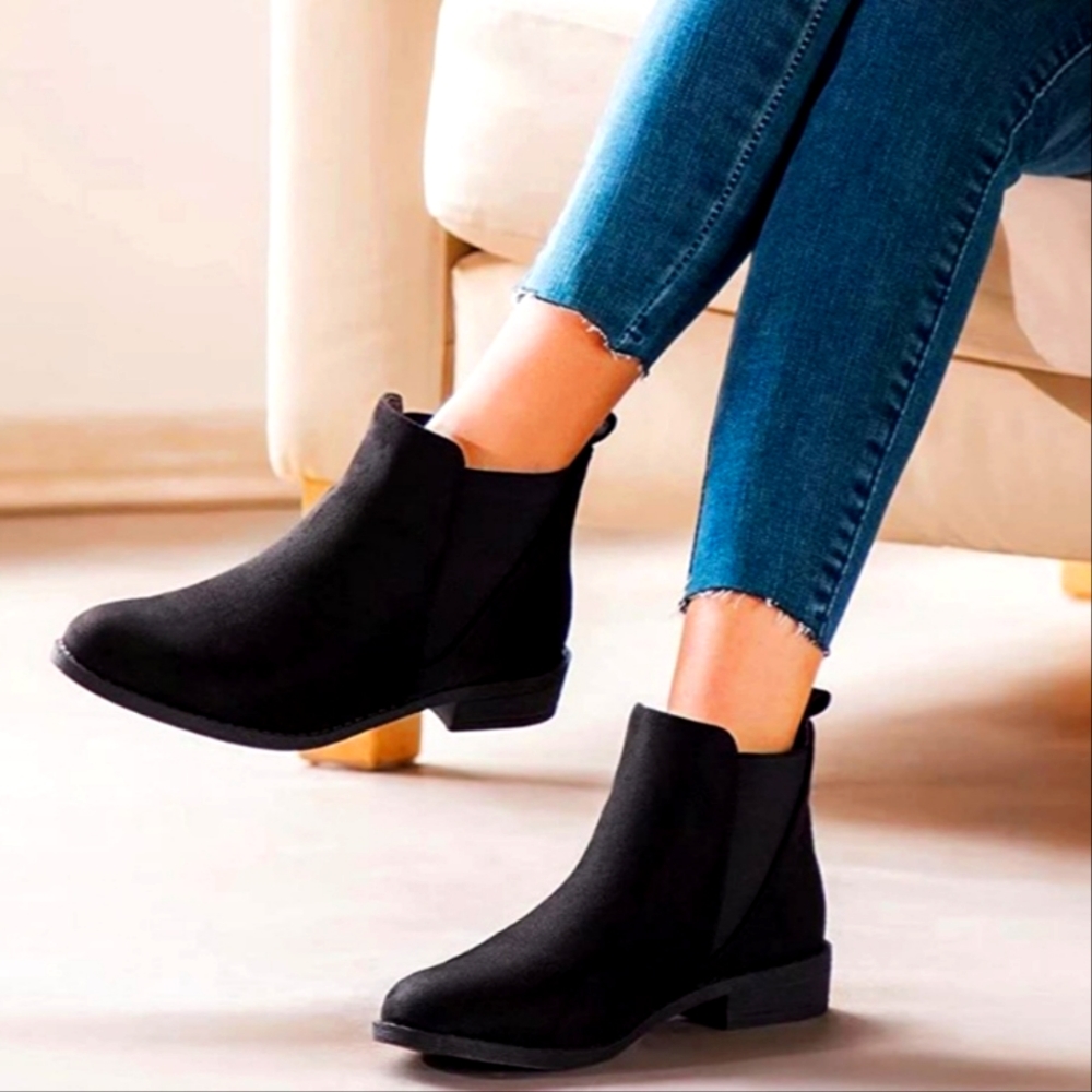 Casual Booties- Black